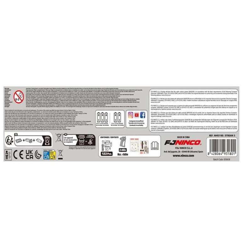 nincoracers stream 3  ( fdj ninco - nh93180 ) nincoracers stream 3  ( fdj ninco - nh93180 )