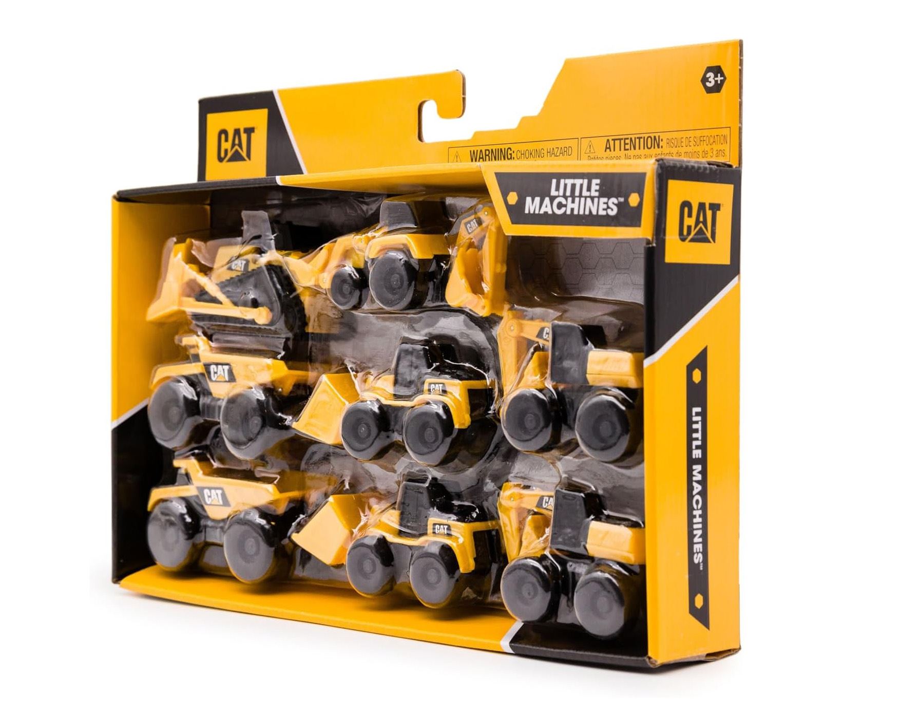 cat little machines pack de 8 vehiculos (funrise - 82338)