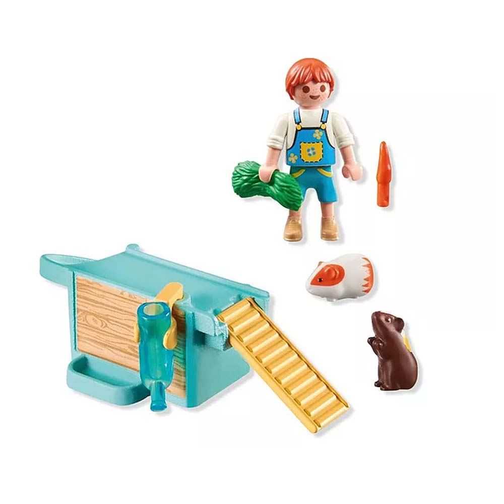 playmobil casa para cobayas (71746)