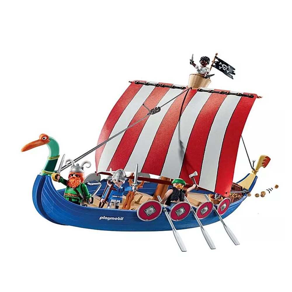 playmobil asterix barco pirata (71888)
