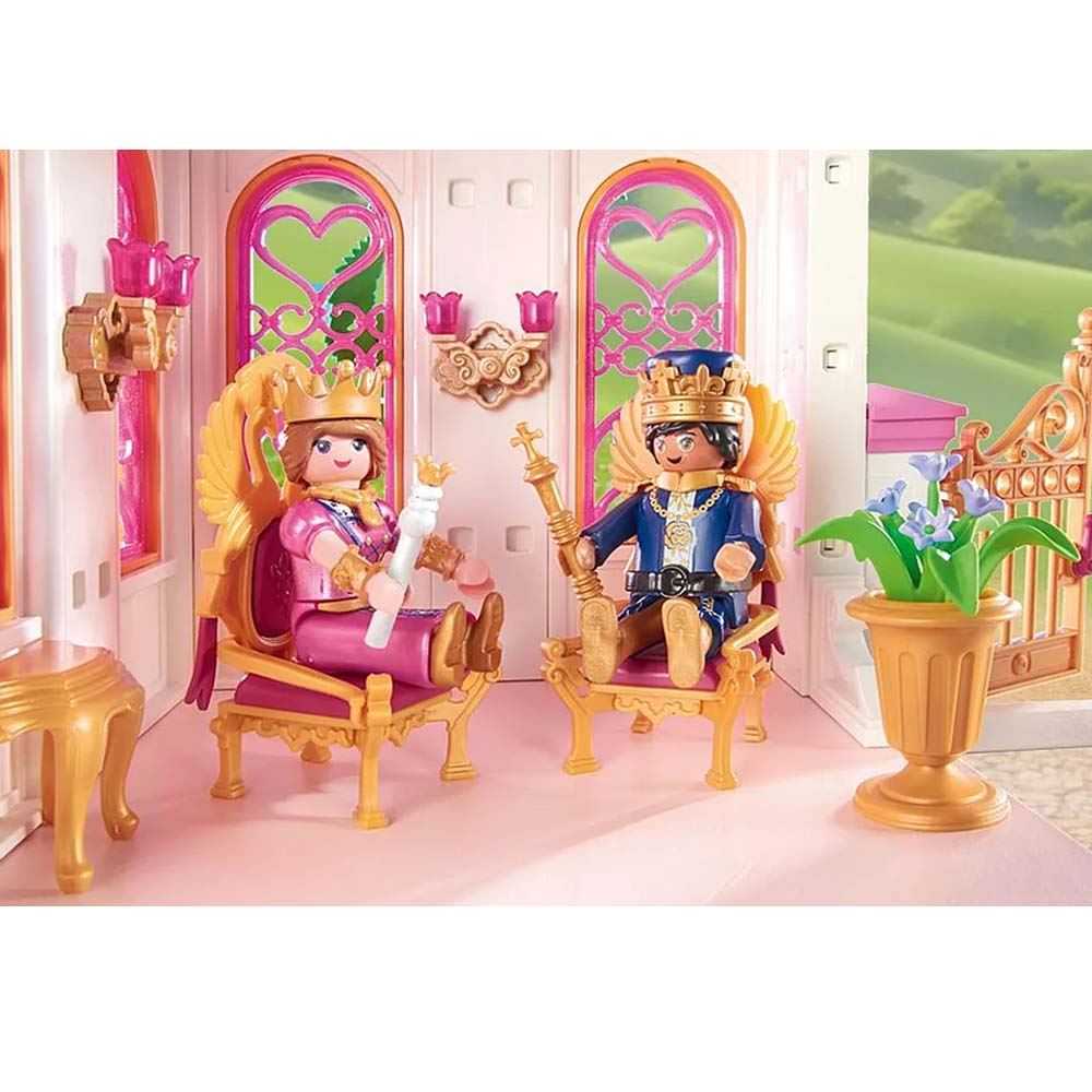 playmobil castillo de princesa con pareja real (71845)