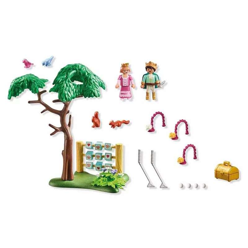 playmobil juegos en el jardin (71849)