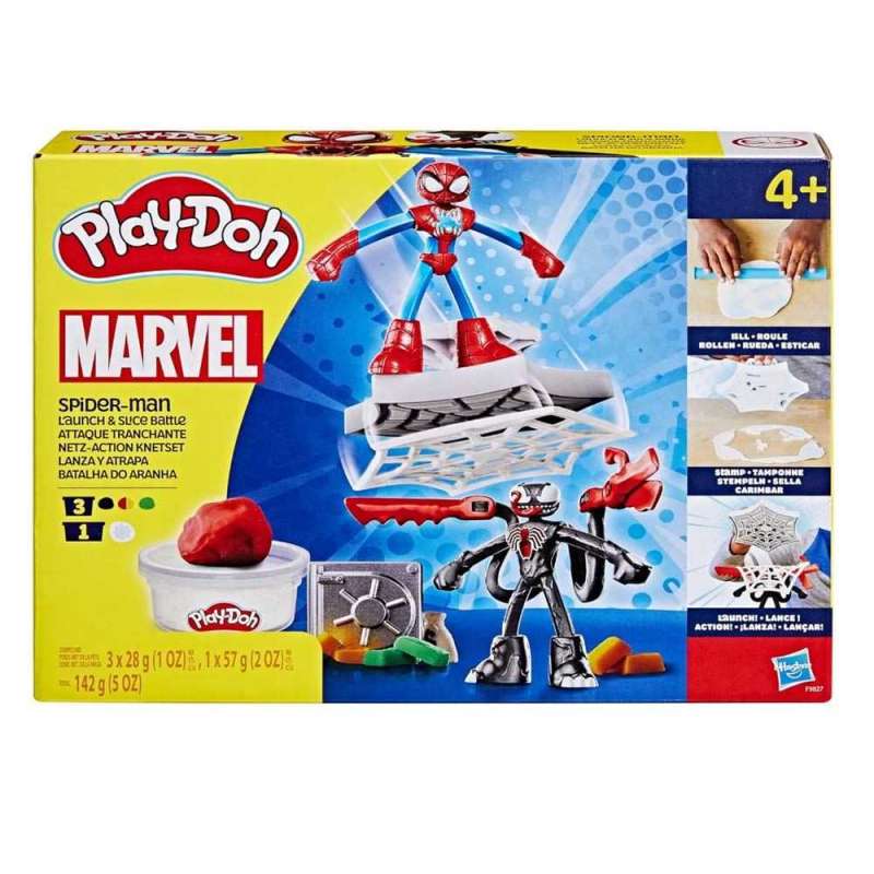 play-doh marvel spiderman lanza y atrapa ( hasbro - f98275l0) play-doh marvel spiderman lanza y atrapa ( hasbro - f98275l0)