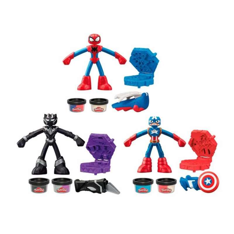 play-doh marvel figuras accion surtidas (hasbro - f98295l0)