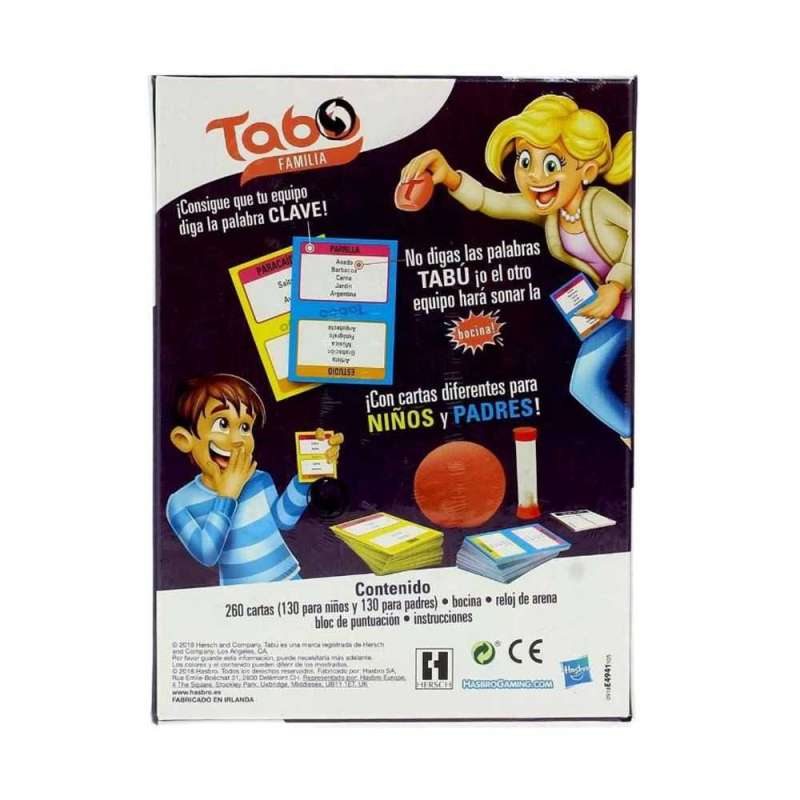 tabu familia (hasbro - e4941105 ) tabu familia (hasbro - e4941105 )