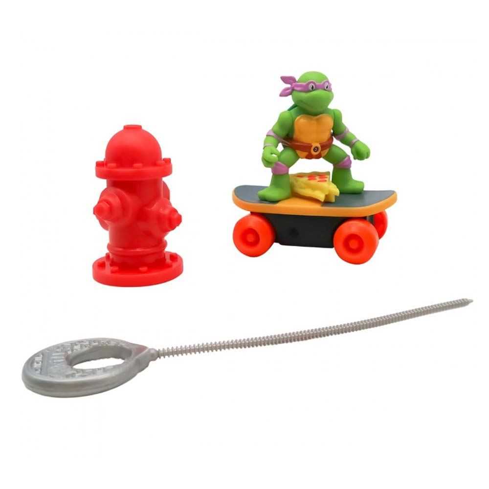 tmnt tortuga ninja en skate 7 cm surtidas (hasbro - 71052)