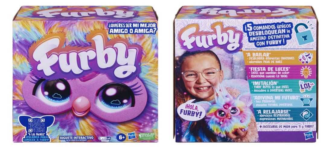 furby tie dye ( hasbro - 8900105 )