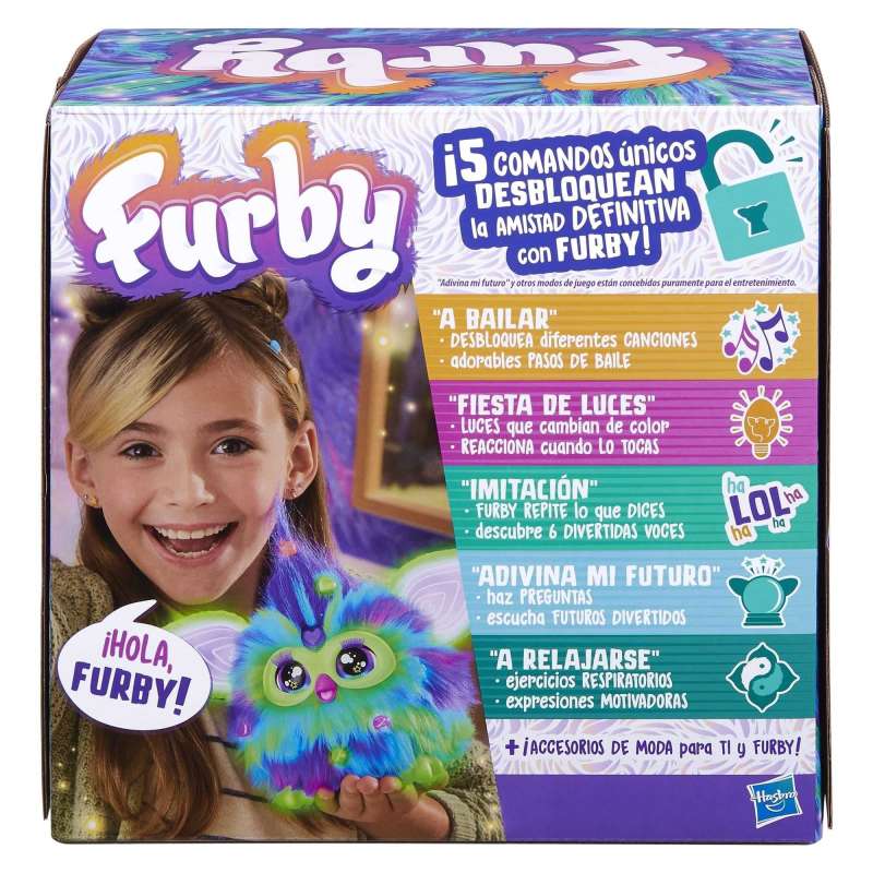 furby aurora furbealis ( hasbro - f8901105 )