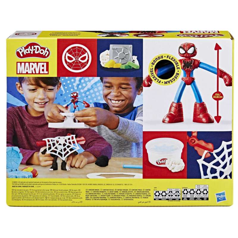 play-doh marvel spiderman lanza y atrapa ( hasbro - f98275l0) play-doh marvel spiderman lanza y atrapa ( hasbro - f98275l0)