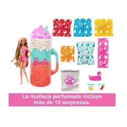 barbie pop reveal frutas smoothie (mattel - hrk57)