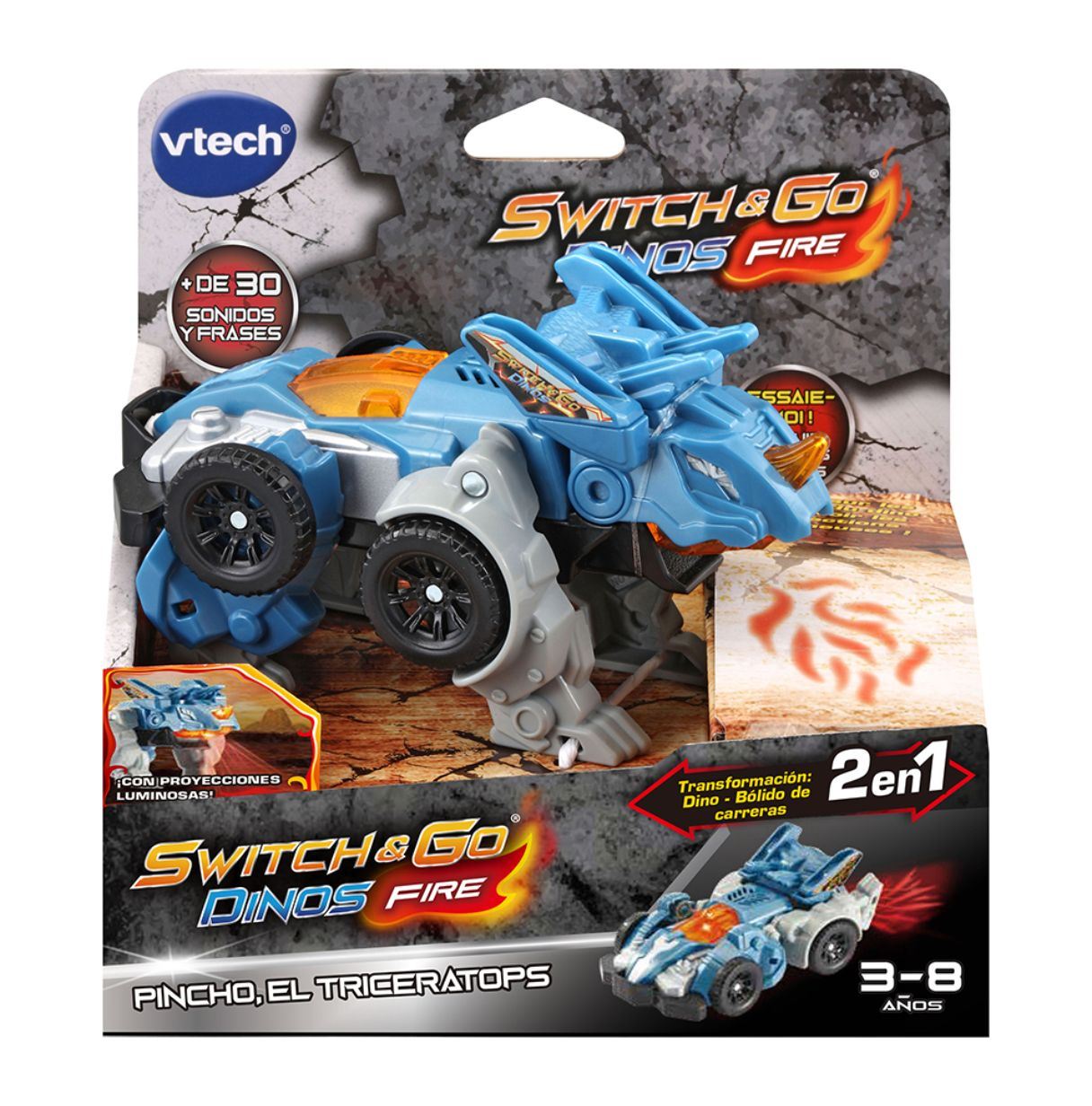 vtech switch & go pincho triceratops (542922) vtech switch & go pincho triceratops (542922)