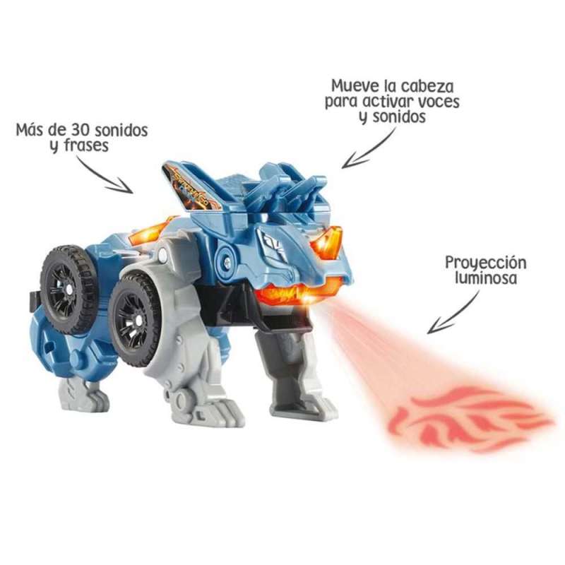 vtech switch & go pincho triceratops (542922)