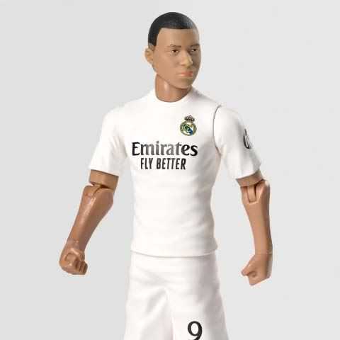 sockers figura 20 cm real madrid mbappe (zipan trade - 83620)