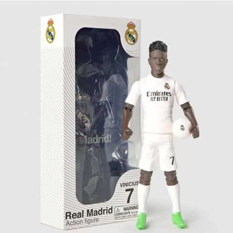 sockers figura 20 cm real madrid vinicius (zipan  trade - 83606)