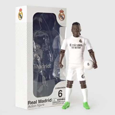 sockers figura 20 cm real madrid camavinga ( zipan trade - 83637)