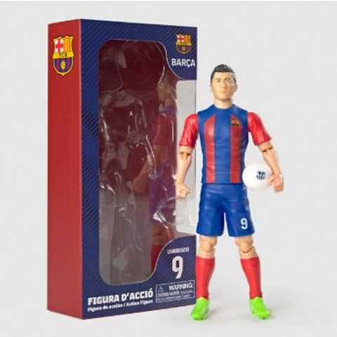 sockers figura 20 cm f.c. barcelona lewandowski (zipan trade - 83569)