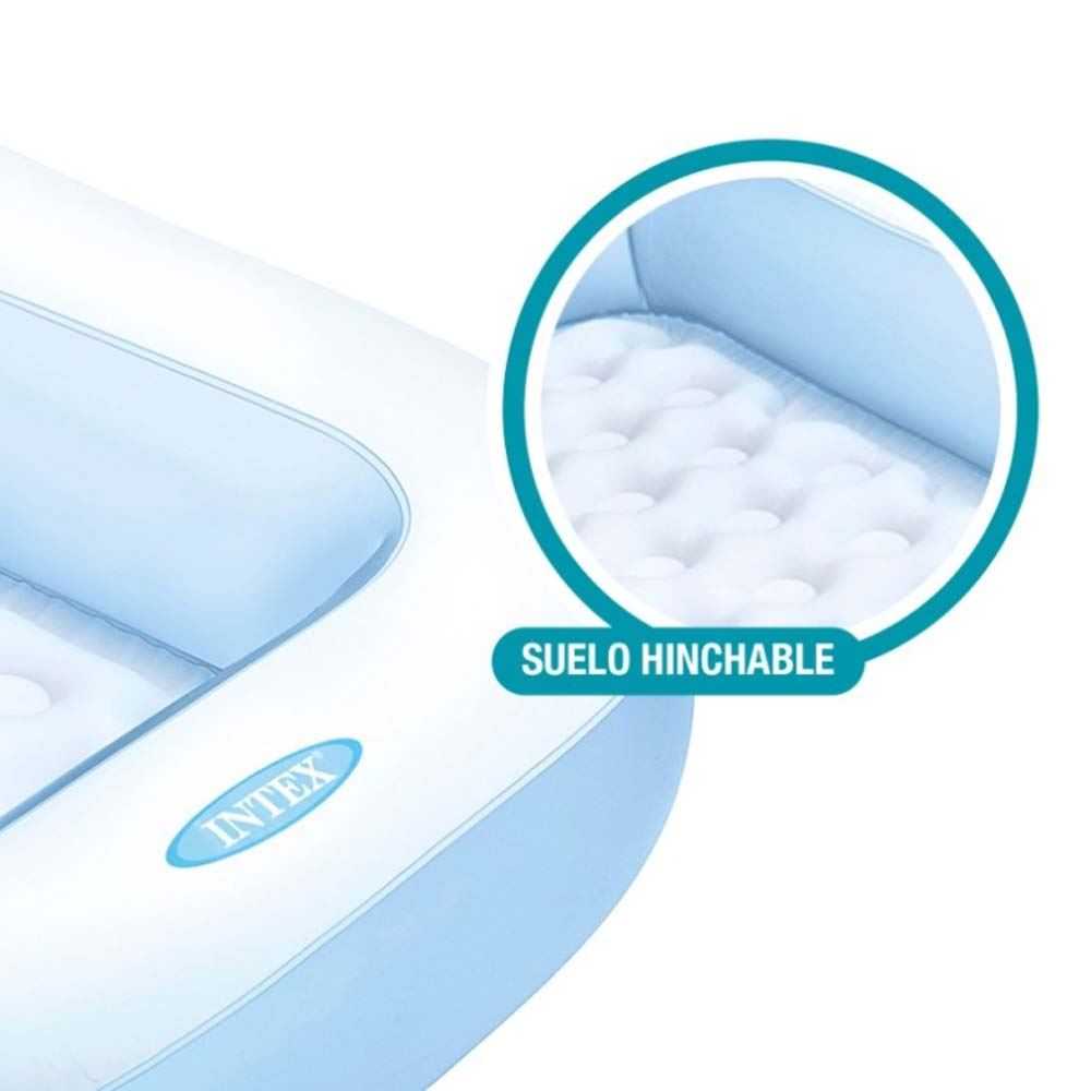 intex piscina rectangular 166x100x25 cm (57403)