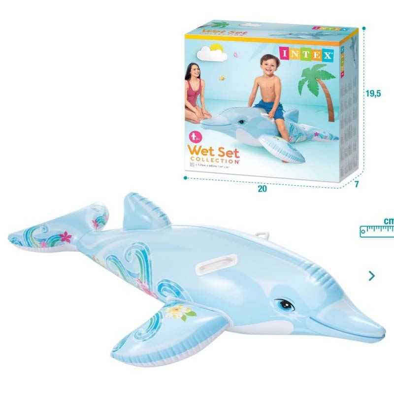 intex delfin hinchable 175x66 cm (58535)