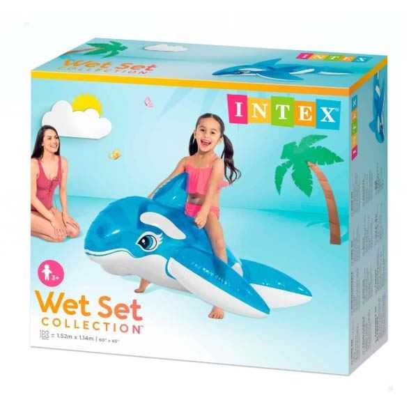 intex ballena hinchable 168 cms ( 58523)