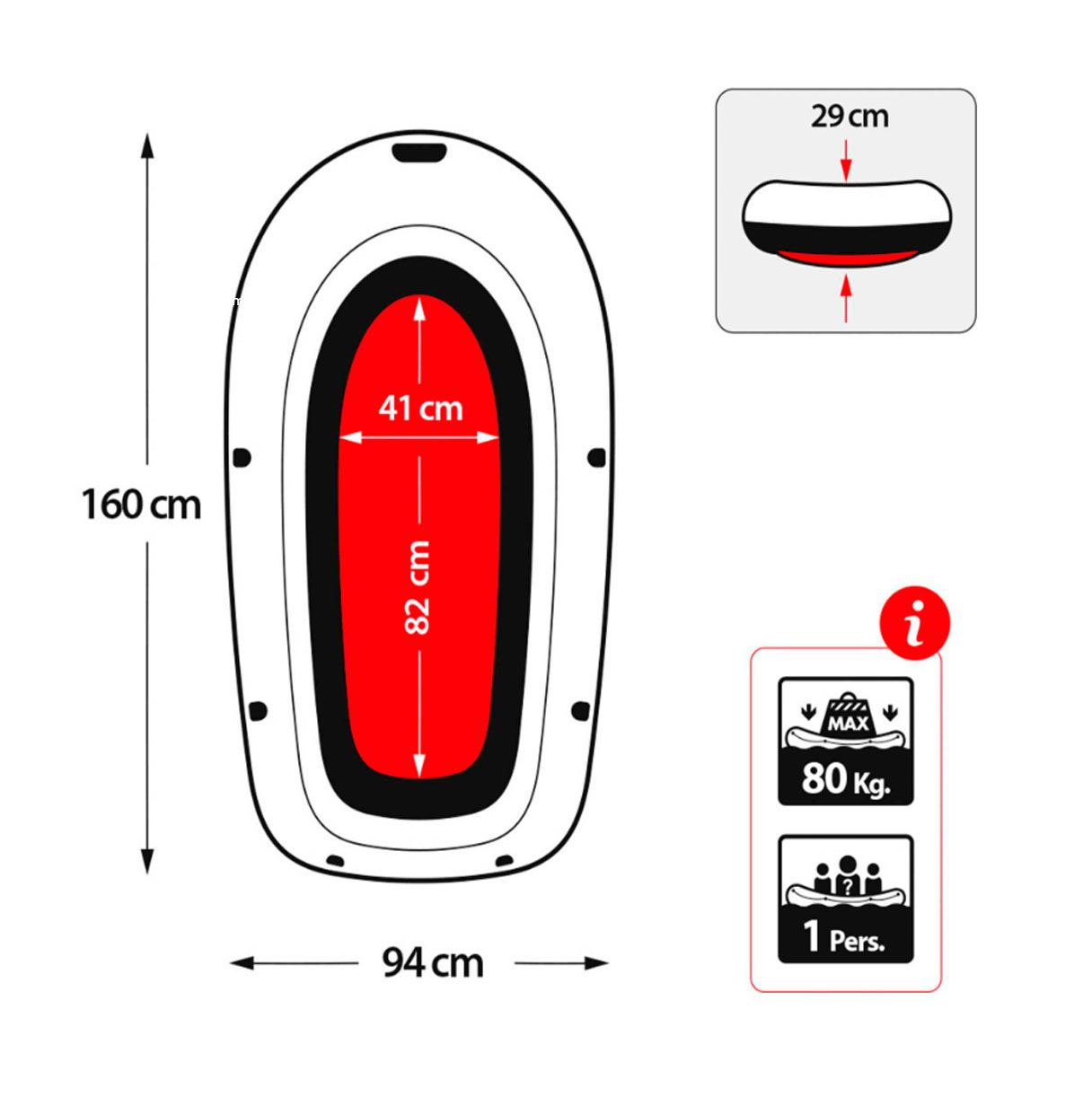 intex barco explorer pro 100 160x94x29 (58355)
