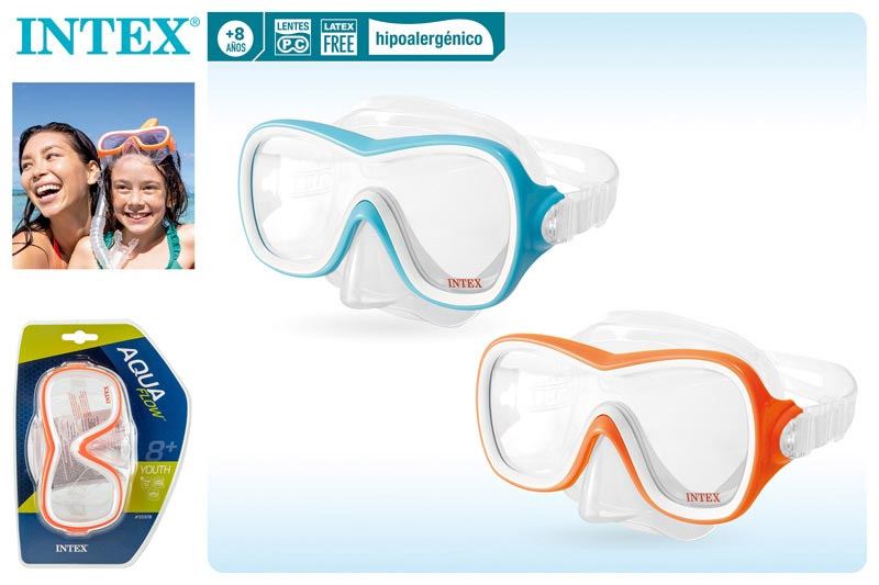 intex mascara policarbonato wave ryder (55978)