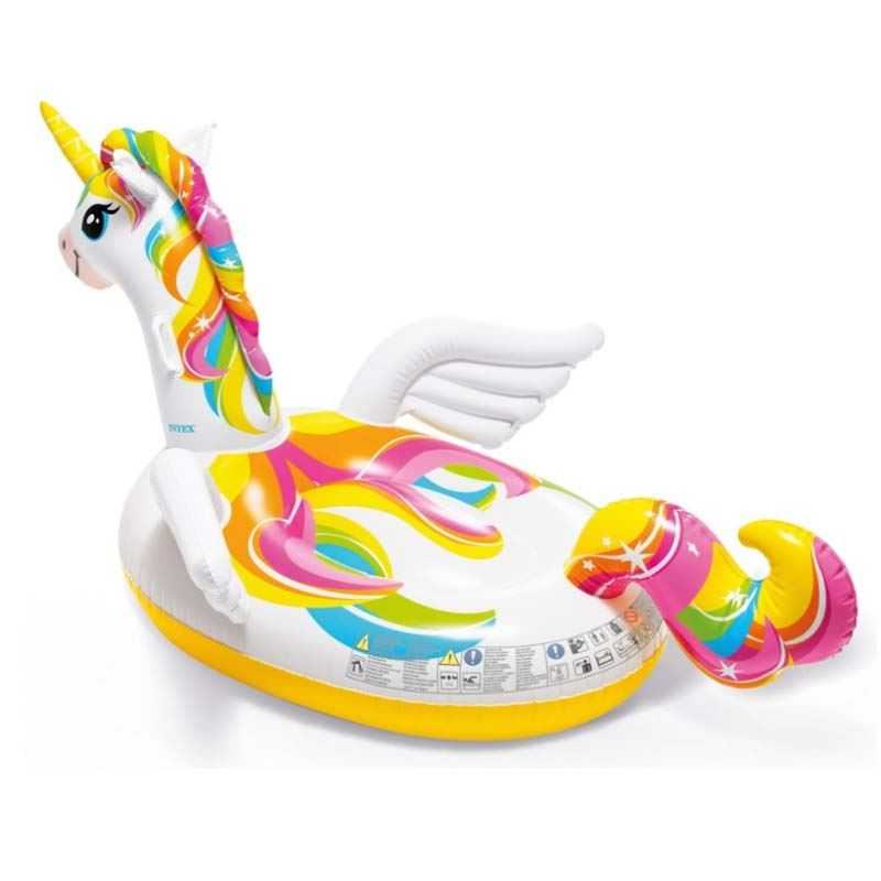intex figura unicornio infantil 198x140 cm (57561)