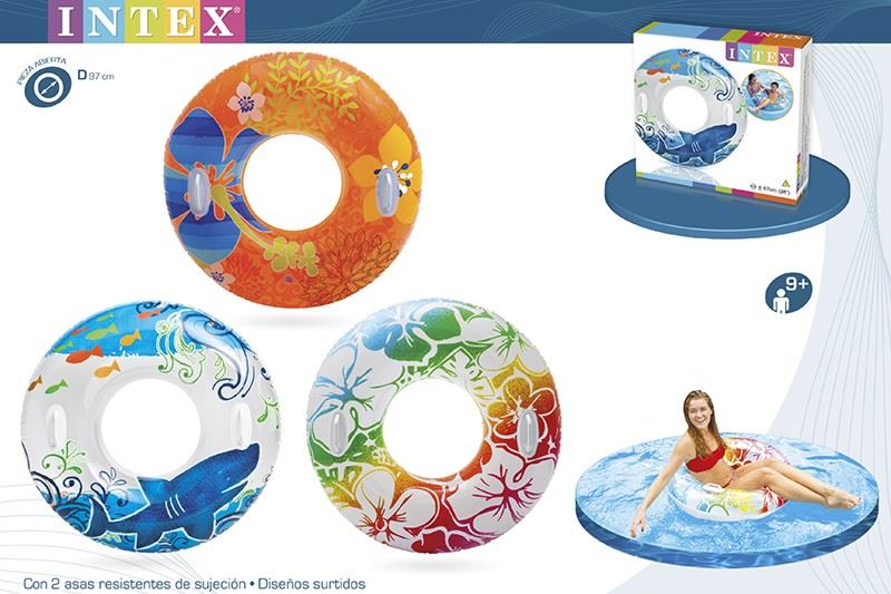 intex rueda hinchable 97 cms surtidas (58263) intex rueda hinchable 97 cms surtidas (58263)