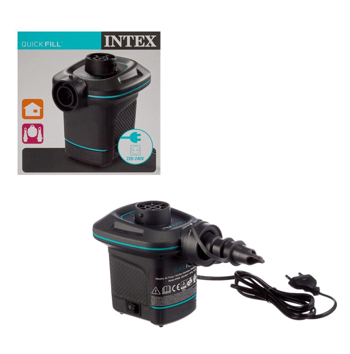 intex bomba electrica quick fill 220v   (66640)