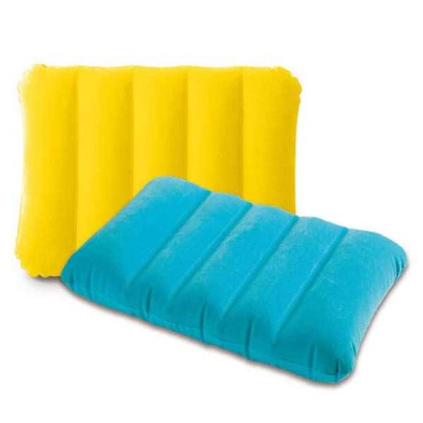 intex almohada flocada 2 colores 43x28x9 (68676)