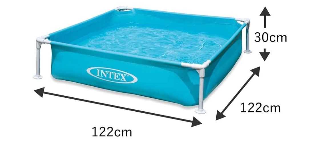 intex piscina mini small frame 122x30 cm (57173)