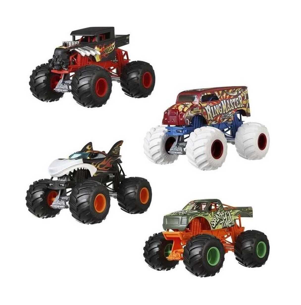 hot wheels monster truck coche 1:24 surtidos ( mattel - fyj83 )