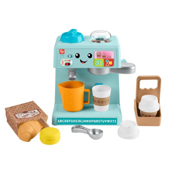 fisher-price laugh & learn coffee cafÉ (mattel - hyt02)