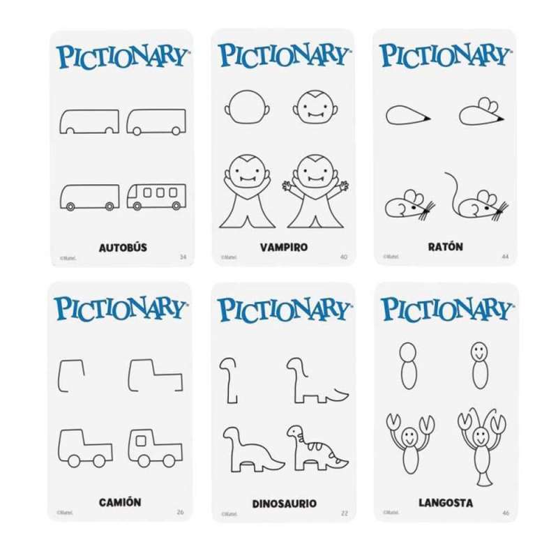 pictionary original castellano 2025 (mattel - jdy00)