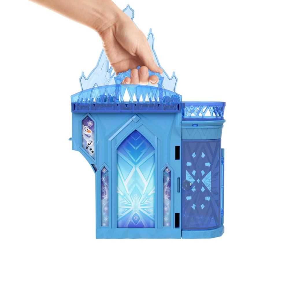 disney frozen mini castillo de hielo de elsa (mattel - jdp63)