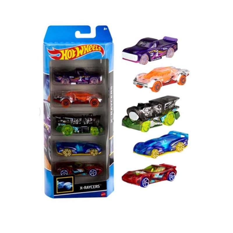 hot wheels pack de 5 coches surtidos ( mattel - 1806 )