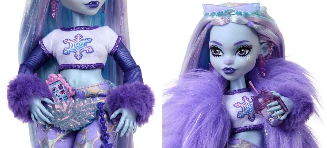 monster high muÑeca abbey bominable (mattel - hnf64)