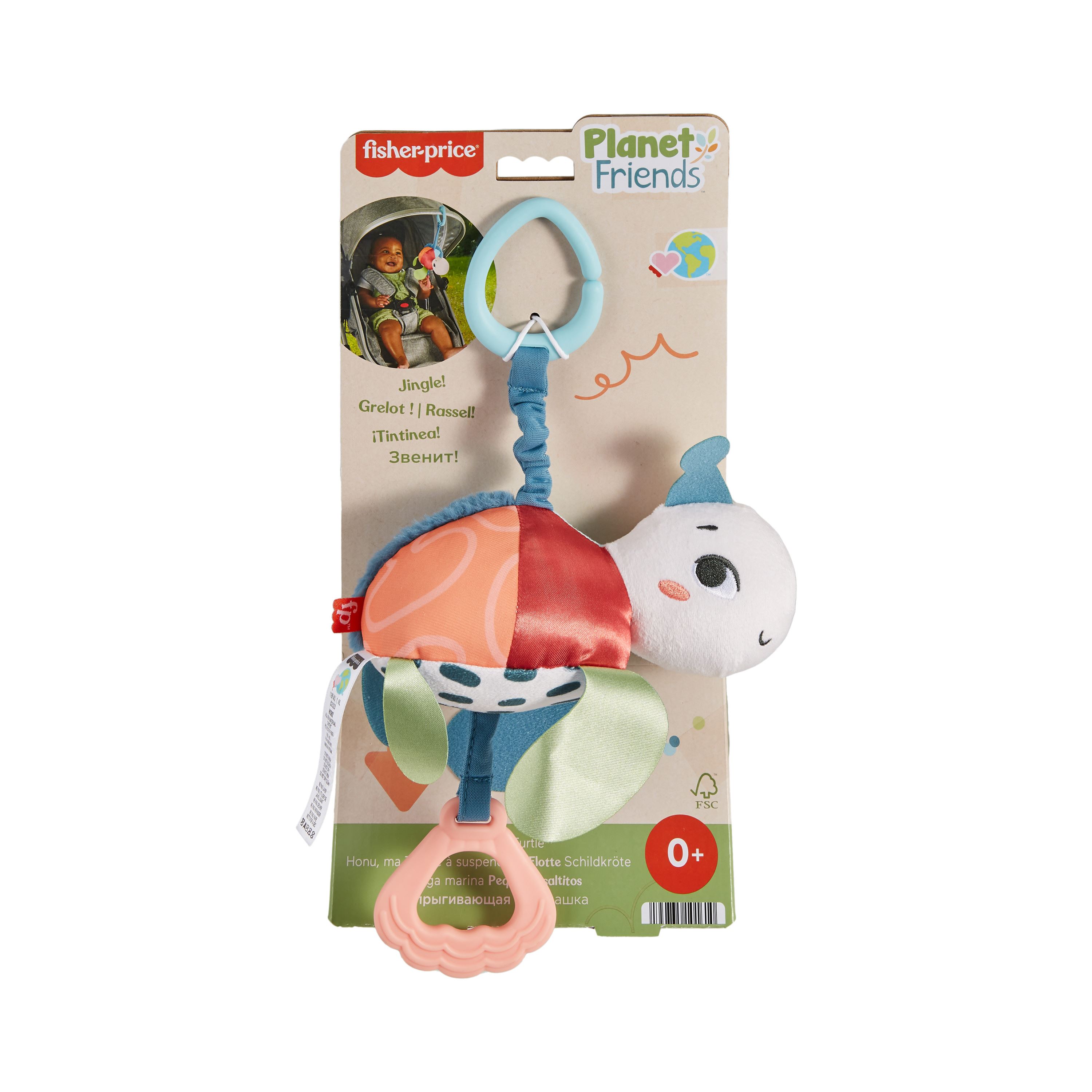 fisher-price tortuga rebotes ( mattel - hkd62 )