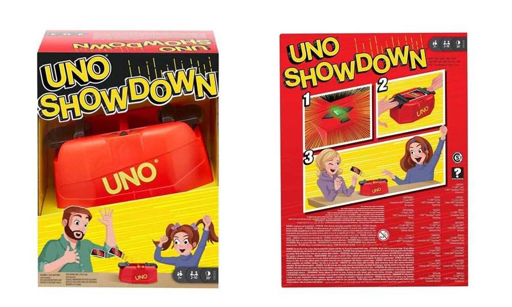 uno showdown (mattel - gkc04)