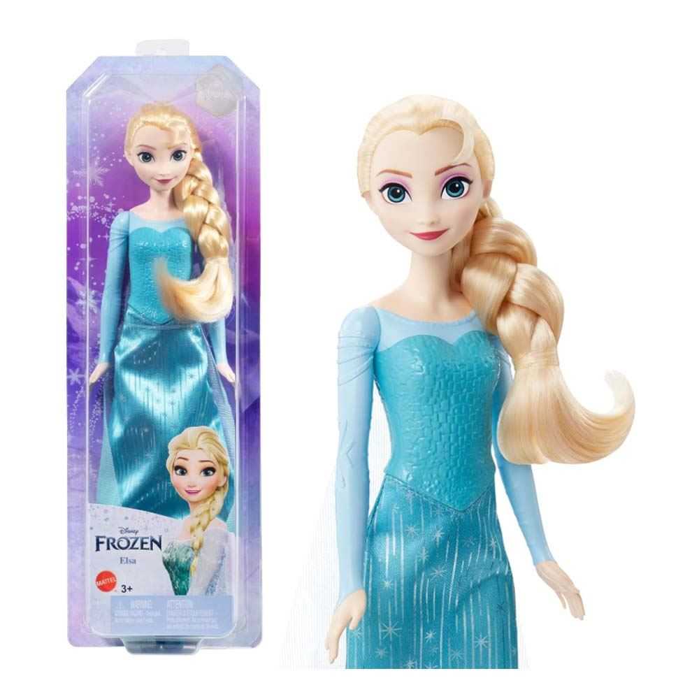 disney frozen muÑeca elsa   (mattel - hlw47)