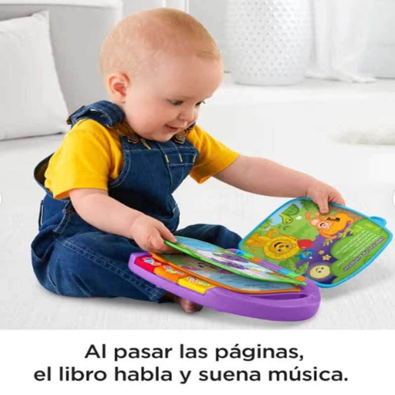 fisher-price libro aprendizaje de perrito ( mattel - frc69)