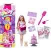 barbie party reveal muÑeca morada con sorpresa (mattel - jfg70