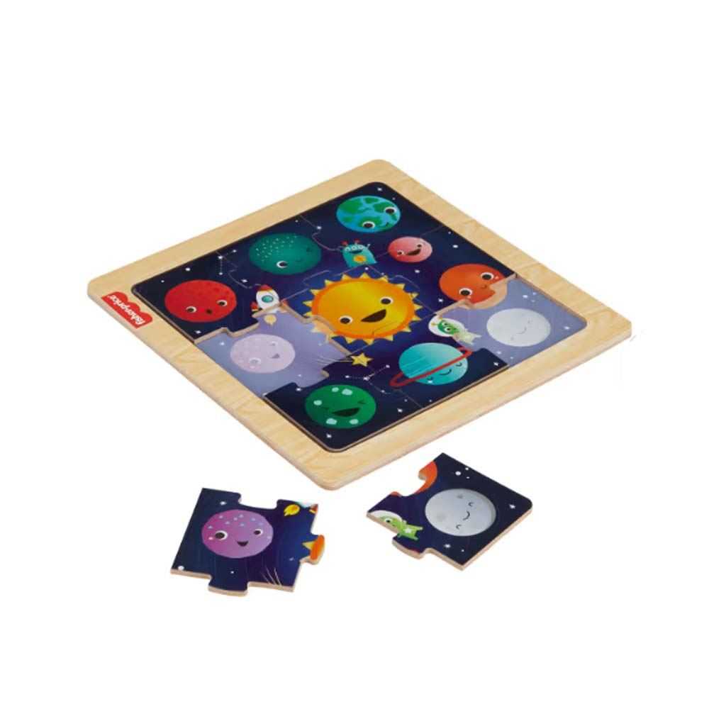 fisher-price puzzle de madera surtidos (mattel - hxv15)