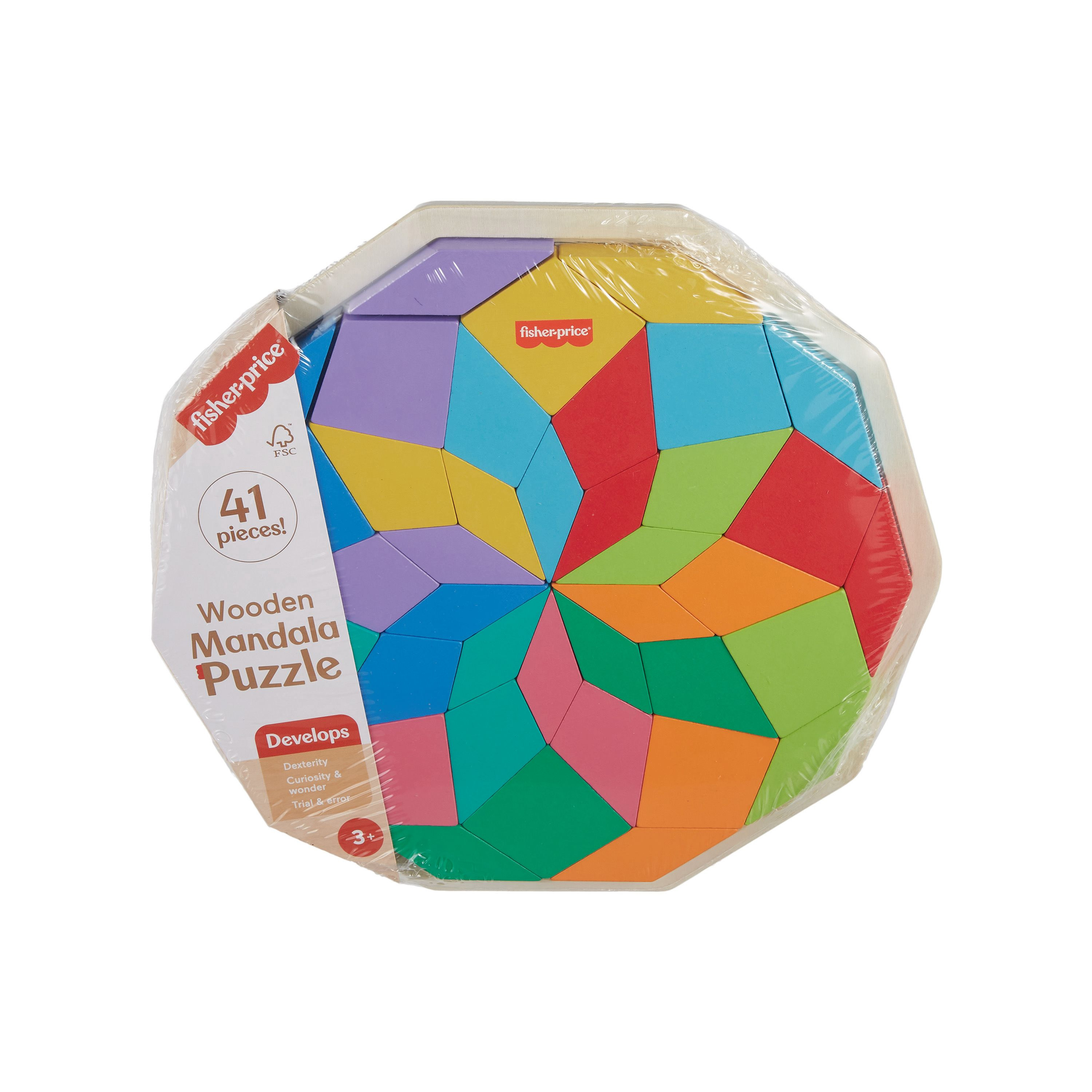 fisher-price madera mandala (mattel - hxt94)