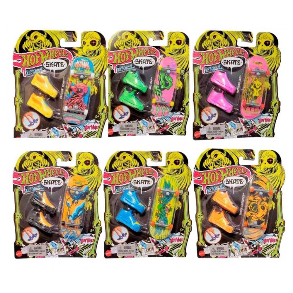 hot wheels skate neon individual surtidos (mattel - hpg21)