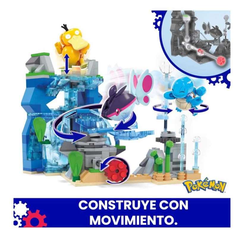 mega construx pokemon aventura acuatica (mattel - hxf79)