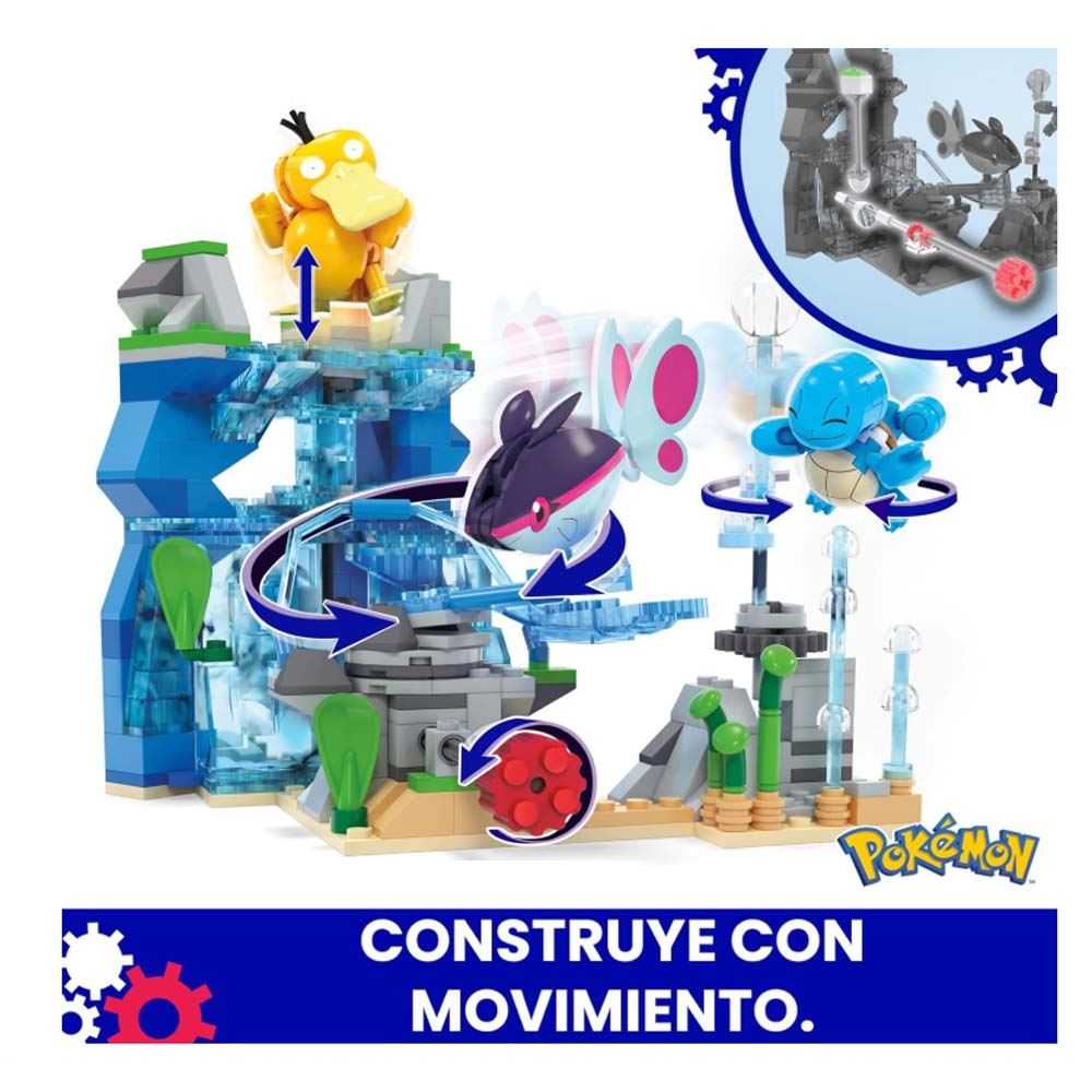 mega construx pokemon aventura acuatica (mattel - hxf79)