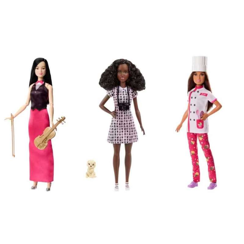 barbie yo quiero ser surtidas (mattel - dvf50)