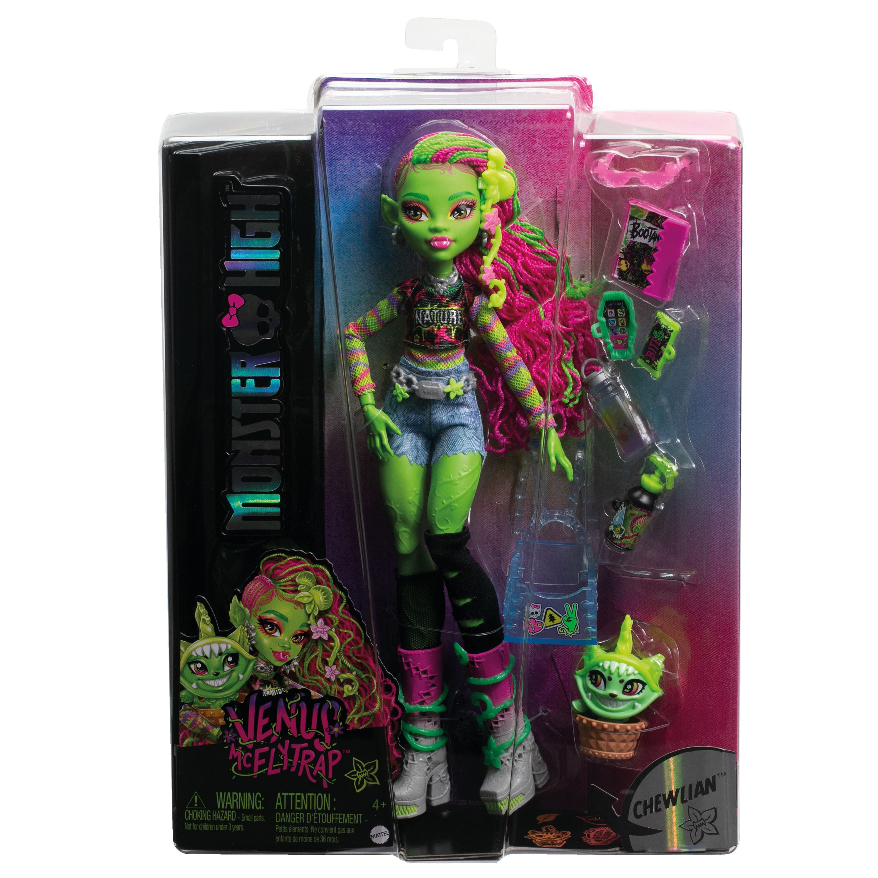 monster high muÑeca venus mcflytrap (mattel - hrp81)