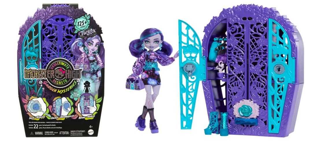 monster high skull secrets midnight garden twyla (mattel - hyt74)