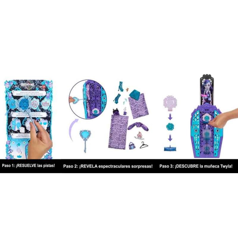 monster high skull secrets midnight garden twyla (mattel - hyt74) monster high skull secrets midnight garden twyla (mattel - hyt74)